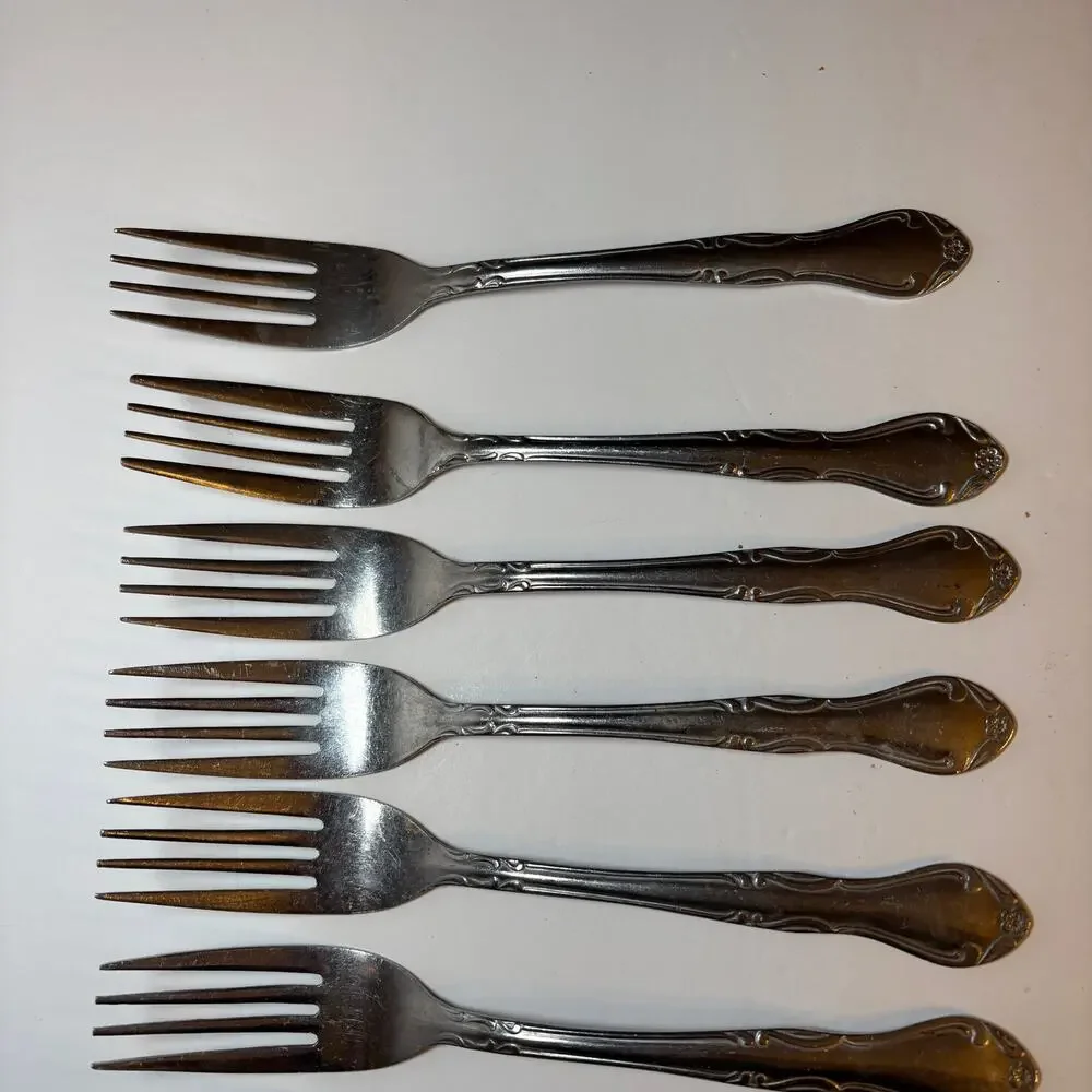 Delco Melinda Stainless Steel Set 8 Forks